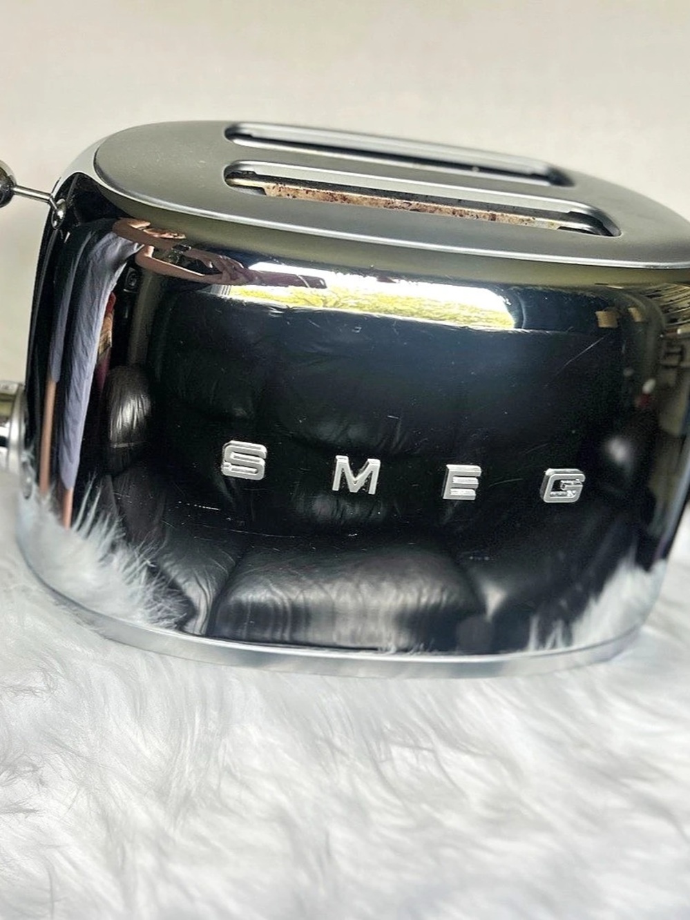 Smeg 2 Slice Toaster in Silver